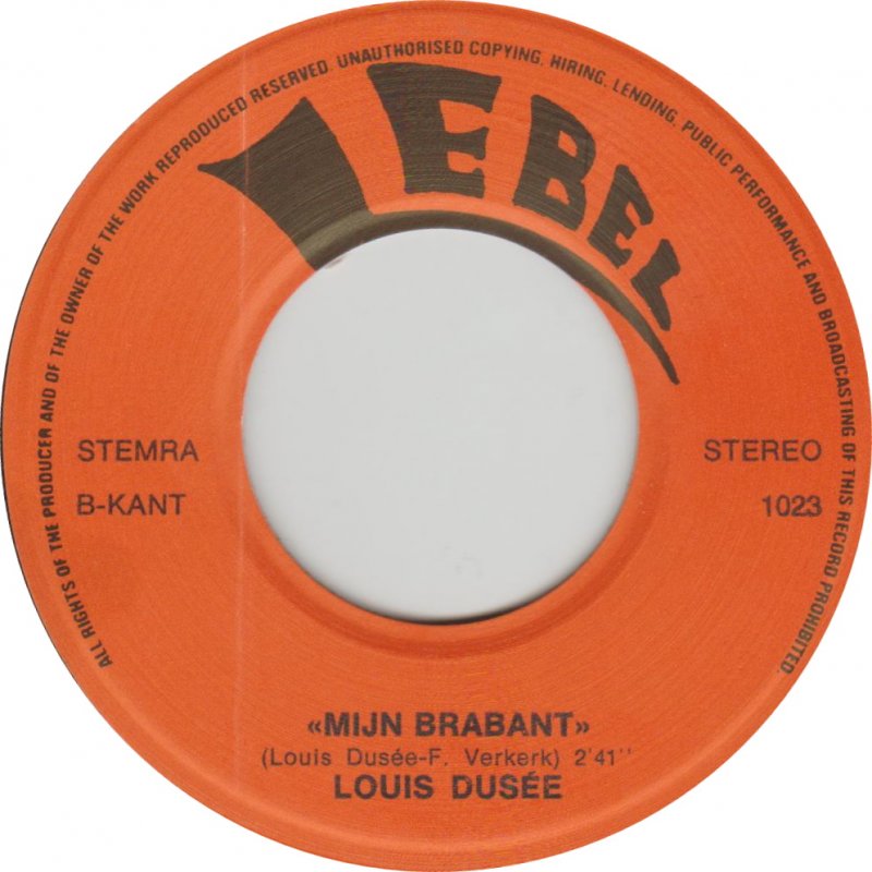 Louis Dusée - Raad 'n Lied 43343 Vinyl Singles Vinyl Very Good (VG) <br> Hoes Good Plus (G+)