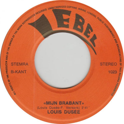 Louis Dusée - Raad 'n Lied 43343 Vinyl Singles Vinyl Very Good (VG) <br> Hoes Good Plus (G+)