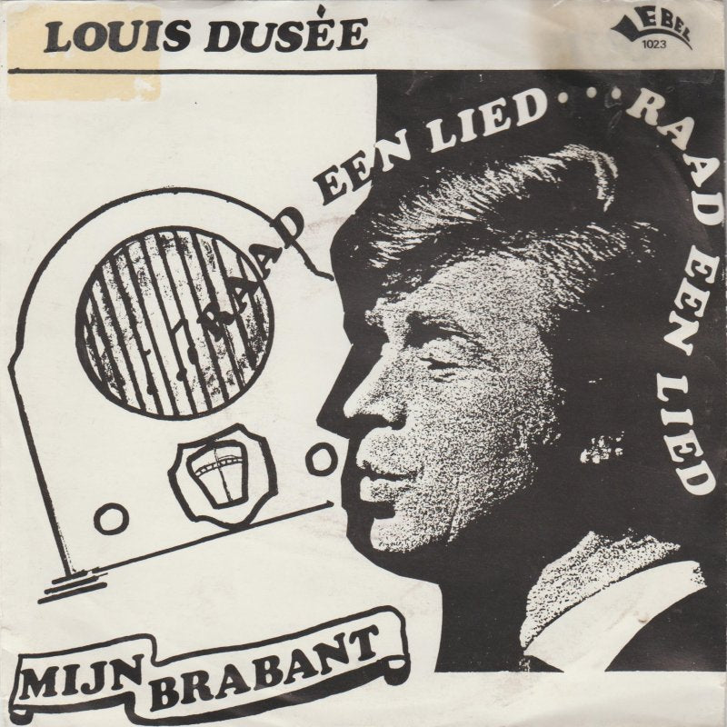 Louis Dusée - Raad 'n Lied 43343 Vinyl Singles Vinyl Very Good (VG) <br> Hoes Good Plus (G+)