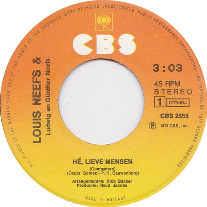 Louis Neefs - Hé, Lieve Mensen