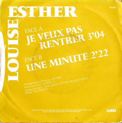 Louise Esther - Je Veux Pas Rentrer