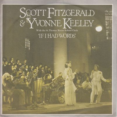 Scott Fitzgerald & Yvonne Keeley - If I Had Words Vinyl Singles Media VG+ / Sleeve G+