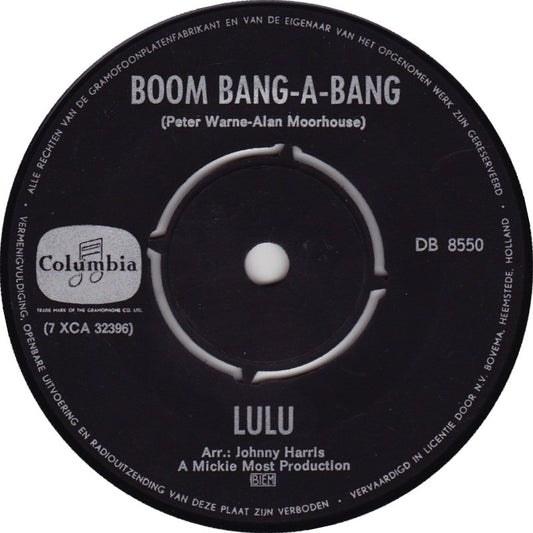 Lulu - Boom Bang-A-Bang
