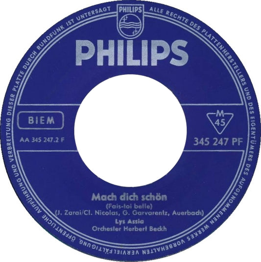 Lys Assia - Ein Schiff Wird Kommen (Im Hafen Von Piräus)