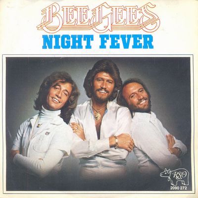Bee Gees - Night Fever Vinyl Singles Vinyl (VG) <br> Hoes (G+)
