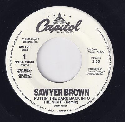 Sawyer Brown - Puttin' The Dark Back Into The Night (Remix)