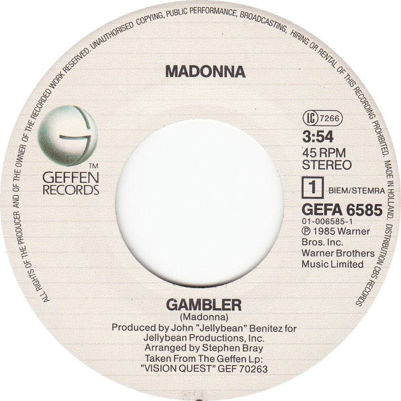 Madonna - Gambler