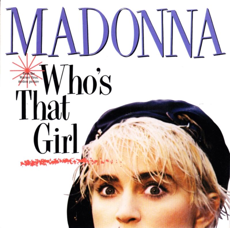 Madonna - Who's That Girl Vinyl Singles Vinyl Very Good (VG) <br> Hoes Good Plus (G+)