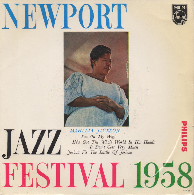 Mahalia Jackson - Newport Jazz Festival 1958 (EP) 34200 Vinyl Singles EP Goede Staat