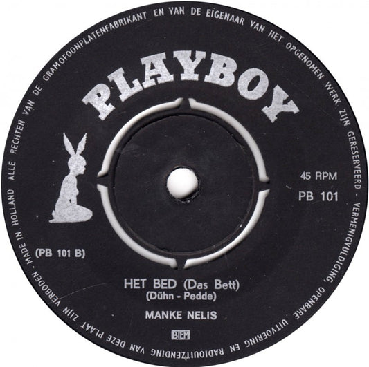 Manke Nelis - Hengelaar Vinyl Singles Vinyl Zeer Goed / Hoesje Generic "VINYLSINGLES.NL"