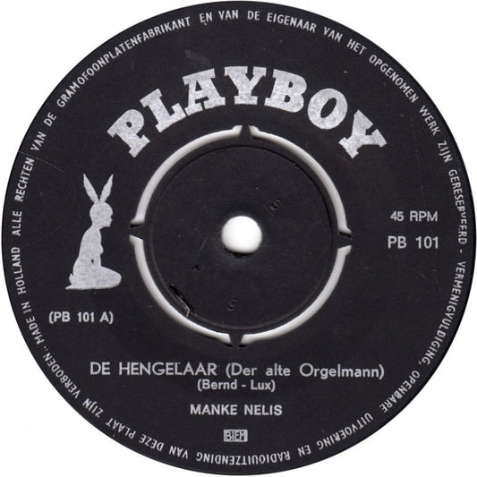 Manke Nelis - Hengelaar Vinyl Singles Vinyl Very Good (VG) <br> Hoes Generic