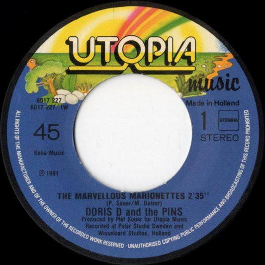 Doris D And The Pins - The Marvellous Marionettes