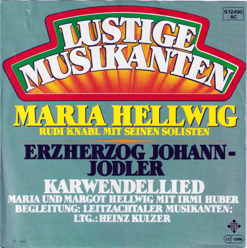 Maria Hellwig - Erzherzog Johann-Jodler