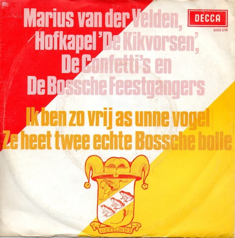Marius van der Velden - Ik Ben Zo Vrij As Unne Vogel