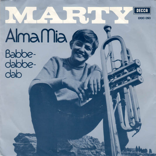 Marty Schreijenberg - Alma Mia (B) 36848 Vinyl Singles Goede Staat