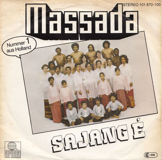 Massada - Sajang E 19515 Vinyl Singles Goede Staat
