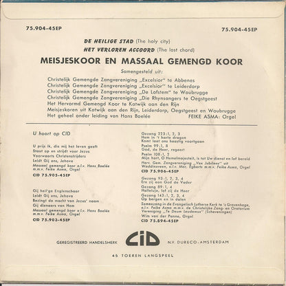 Meisjeskoor - De Heilige Stad