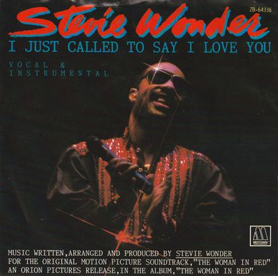 Stevie Wonder - I Just Called To Say I Love You