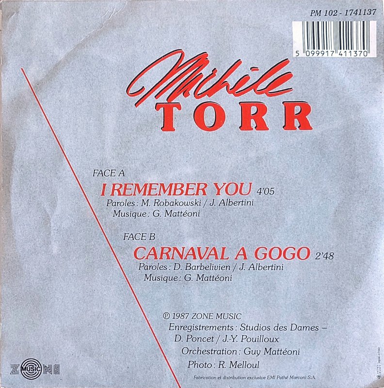 Michèle Torr - I Remember You