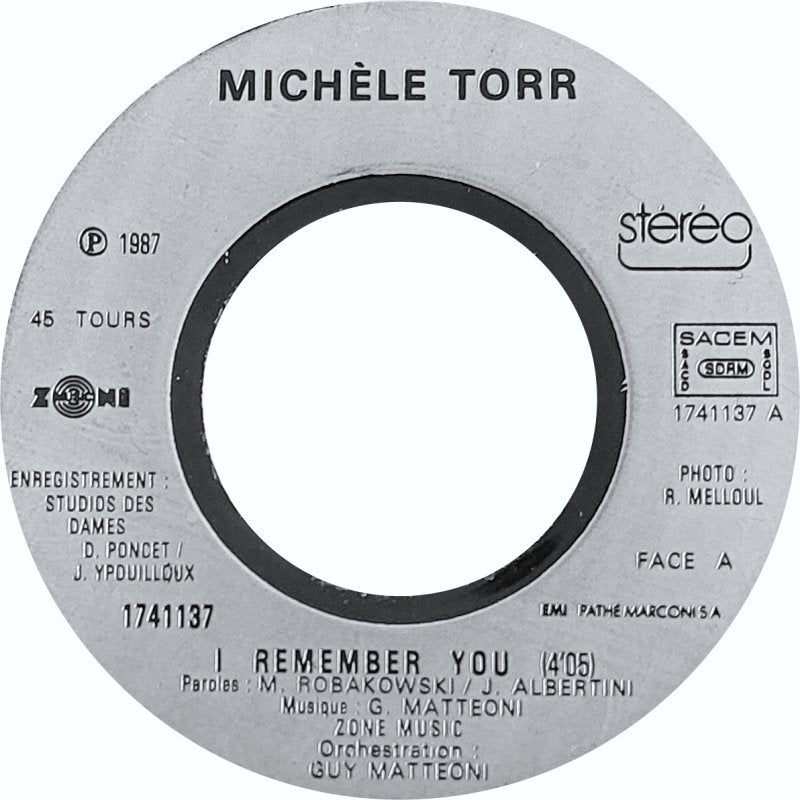 Michèle Torr - I Remember You