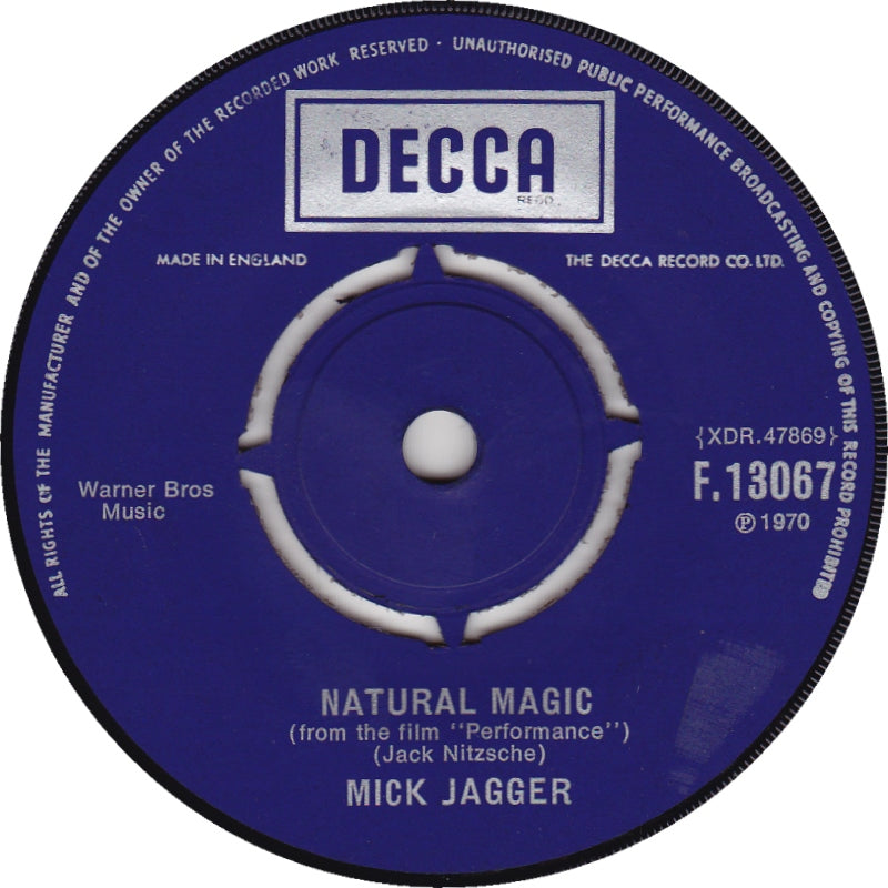 Mick Jagger - Memo From Turner 34628 Vinyl Singles Goede Staat