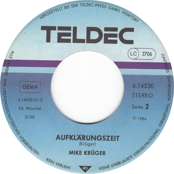 Mike Krüger - Spiegelei Auf Brot