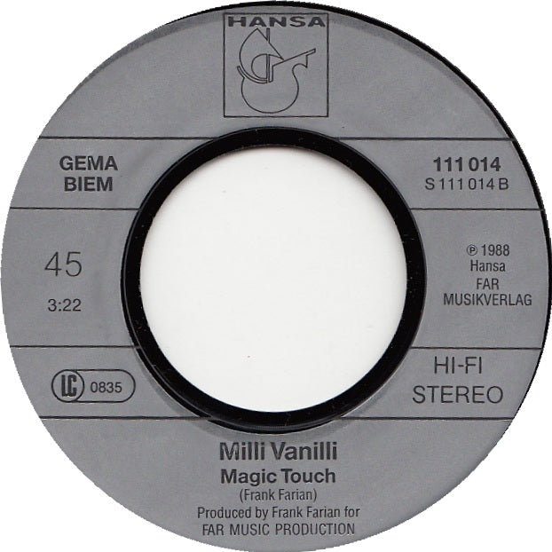 Milli Vanilli - Girl You Know It's True