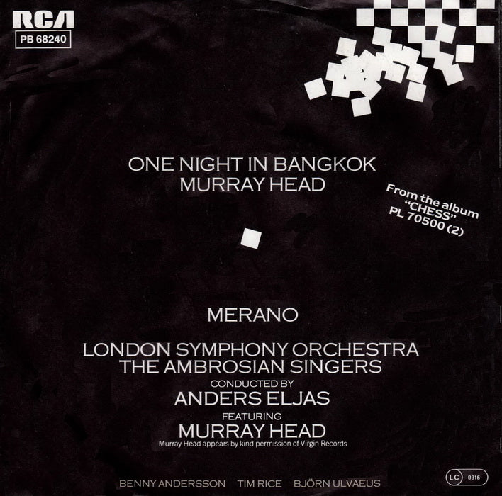 Murray Head - One Night In Bangkok