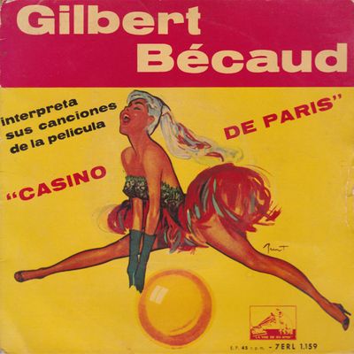 Gilbert Bécaud - Interpreta Sus Canciones "Casino De Paris"