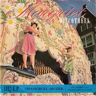 Draaiorgel "De Drie Pruiken" - Draaiorgel-Muziek - Potpourri Van Feestelijke Klanken Vinyl Singles Vinyl Zeer Goed / Hoesje Goed "VINYLSINGLES.NL"