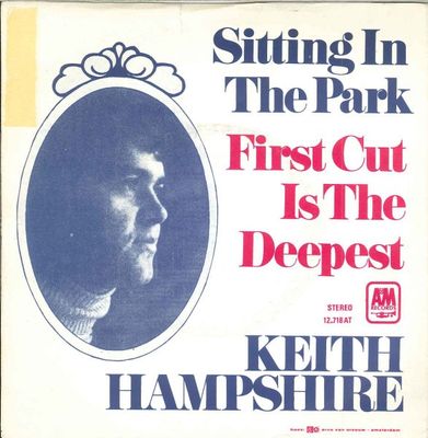 Keith Hampshire - Sitting In The Park Vinyl Singles Vinyl (VG) <br> Hoes (G+)