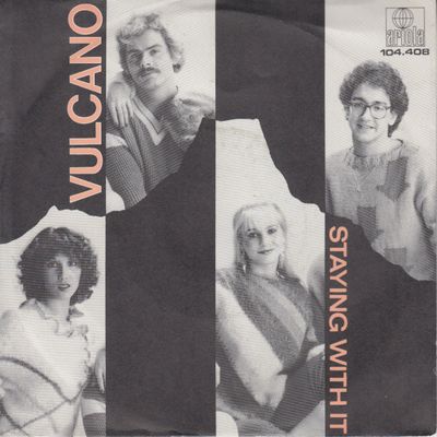 Vulcano - Staying With It Vinyl Singles Vinyl Zeer Goed / Hoesje Goed "VINYLSINGLES.NL"