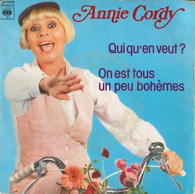 Annie Cordy - Qui Qu'en Veut ? Vinyl Singles Vinyl Zeer Goed / Hoesje Goed "VINYLSINGLES.NL"