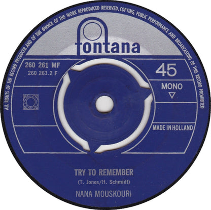 Nana Mouskouri - Mon Enfant