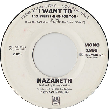 Nazareth - I Want To (Do Everything For You)