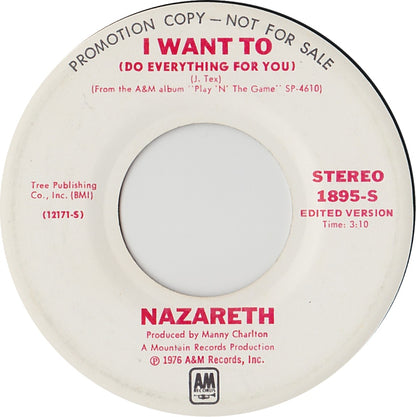 Nazareth - I Want To (Do Everything For You)