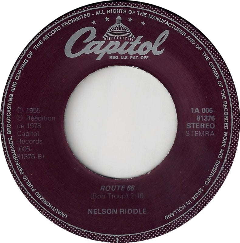 Nelson Riddle - De Guello Vinyl Singles Vinyl Goed / Hoes Generic