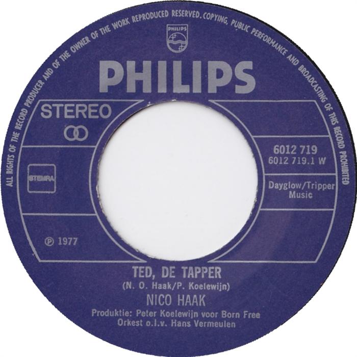 Nico Haak - Ted De Tapper Vinyl Singles