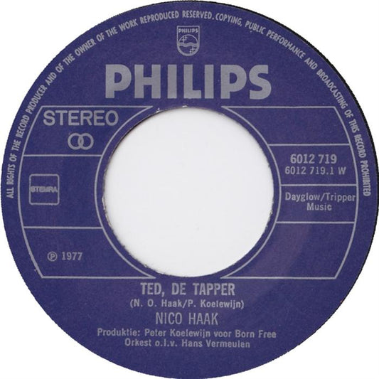 Nico Haak - Ted De Tapper Vinyl Singles