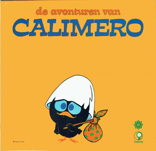 Calimero - De Avonturen Van Calimero (LP) (B) 50076 Vinyl LP Gebruikssporen!