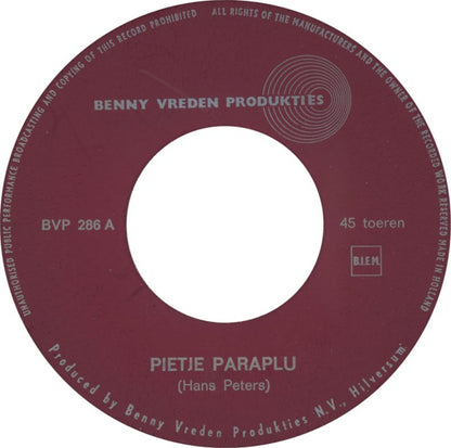 Benny Vreden - Pietje Paraplu