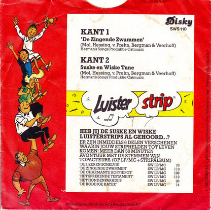 Suske en Wiske - De Zingende Zwammen Vinyl Singles