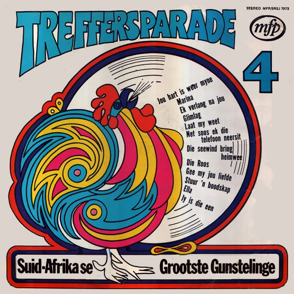 Various - Treffer Parade 4 (LP) 43371 Vinyl LP Goede Staat