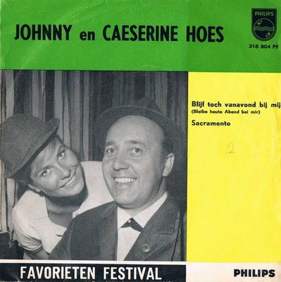 Johnny En Caesarine - Blijf Toch Vanavond Bij Mij