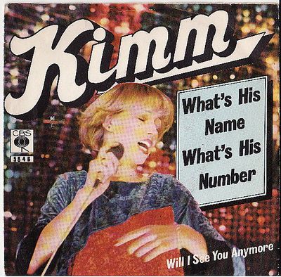 Kimm Hekker - What's His Name What's His Number Vinyl Singles Vinyl Zeer Goed / Hoesje Goed "VINYLSINGLES.NL"