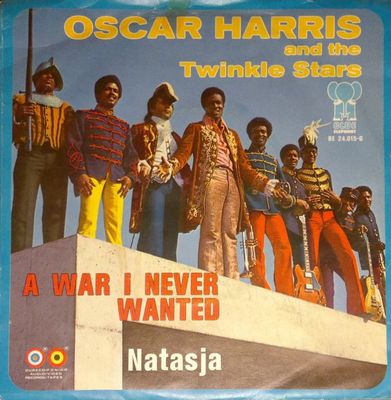Oscar Harris And The Twinkle Stars - A War I Never Wanted Vinyl Singles Vinyl Zeer Goed / Hoesje Goed "VINYLSINGLES.NL"