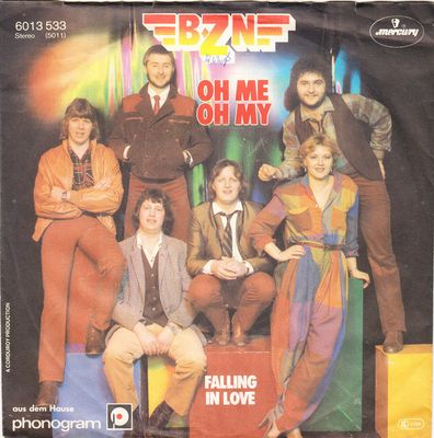 BZN - Oh Me Oh My (B-Keus) Vinyl Singles Vinyl Zeer Goed / Hoesje Redelijk "VINYLSINGLES.NL"