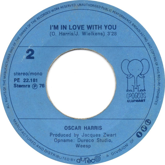 Oscar Harris - Since I Met You Baby Vinyl Singles Vinyl Zeer Goed / Hoesje Generic "VINYLSINGLES.NL"