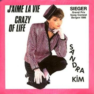 Sandra Kim - J'Aime La Vie Vinyl Singles Vinyl Zeer Goed / Hoesje Goed "VINYLSINGLES.NL"