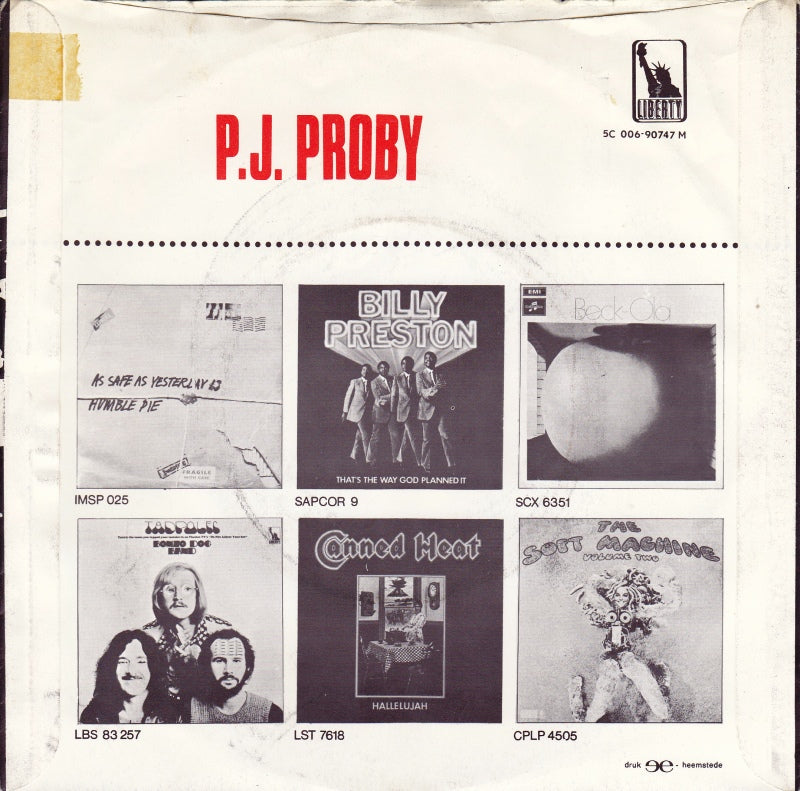 P.J. Proby - Today I Killed A Man